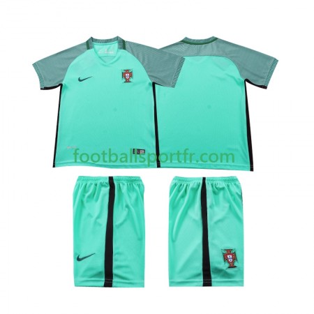 Tenue Portugal 2016 Retro Enfant Exterieur Maillot de Foot